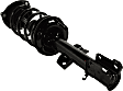 Front, Passenger Side Fully Loaded Strut, 2.4L Engine, FWD