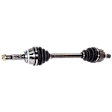Front, Driver Side Axle Assembly, 4 Cyl., 2.0L Engine