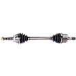 Front, Driver Side Axle Assembly, 4 Cyl., 2.0L Engine