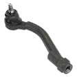 Front, Driver Side, Outer Tie Rod End