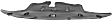 Front Engine Splash Shield, Engine Under Cover, Vacuum Form