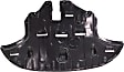 Front Engine Splash Shield, Front Wheel Drive