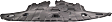 Front Engine Splash Shield, Front Wheel Drive