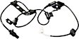 Rear, Driver Side ABS Speed Sensor, Spindle Mounted, FWD