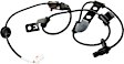 Rear, Driver Side ABS Speed Sensor, Spindle Mounted, FWD