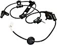Rear, Driver Side ABS Speed Sensor, Spindle Mounted, FWD