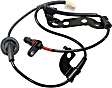 Rear, Passenger Side ABS Speed Sensor, For Models With Standard ABS