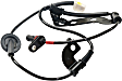 Rear, Passenger Side ABS Speed Sensor, For Models With Standard ABS