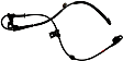 Front, Passenger Side ABS Speed Sensor, 4 Cyl., 1.6L Engine