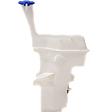 Washer Reservoir, With Pump, 4 Cyl., 1.6L Engine