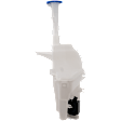 Washer Reservoir, With Cap and Pump