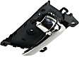 Front Or Rear, Passenger Side Chrome Interior Door Handle