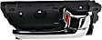 Front Or Rear, Passenger Side Chrome Interior Door Handle