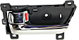Front Or Rear, Driver Side Chrome Interior Door Handle