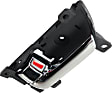 Front Or Rear, Driver Side Chrome Interior Door Handle