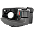 Front Or Rear, Passenger Side Gray Interior Door Handle