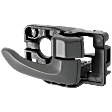 Front Or Rear, Passenger Side Gray Interior Door Handle