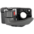 Front Or Rear, Driver Side Gray Interior Door Handle