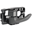 Front Or Rear, Driver Side Gray Interior Door Handle