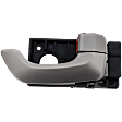 Front, Driver Side Gray Interior Door Handle