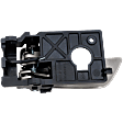 Front, Driver Side Gray Interior Door Handle