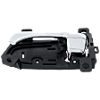 Front, Driver Side Chrome Interior Door Handle
