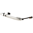 Front, Driver Side Chrome Exterior Door Handle, With Key Hole