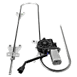 Front, Driver Side Window Regulator, Power, Base Model