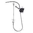Front, Driver Side Window Regulator, Power, Base Model