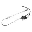Front, Driver Side Window Regulator, Power, Base Model