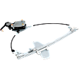 Front, Driver Side Window Regulator, Power