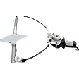 Front, Driver Side Window Regulator, Power