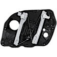 2014 Kia Optima - Front, Driver Side Power Window Regulator, With Motor, USA Built Vehicle