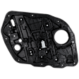 2014 Kia Optima - Front, Driver Side Power Window Regulator, With Motor, USA Built Vehicle