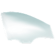 Front, Passenger Side Door Glass, Green Tint, FD22825GTN