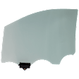 Front, Passenger Side Door Glass, Green Tint, Replaces NAGS Number FD26506GTY