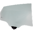 Rear, Passenger Side Door Glass, Green Tint, USA Built Vehicle, Replaces NAGS Number FD26874GTY