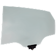 Rear, Driver Side Door Glass, Green Tint, USA Built Vehicle, Replaces NAGS Number FD26875GTY