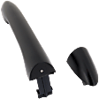 Rear, Driver or Passenger Side Primed Exterior Door Handle, Without Key Hole