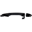 Rear, Driver or Passenger Side Primed Exterior Door Handle, Without Key Hole