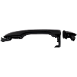 Rear, Driver or Passenger Side Primed Exterior Door Handle, Without Key Hole