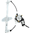 Rear, Passenger Side Window Regulator, Power