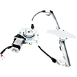 Rear, Passenger Side Window Regulator, Power