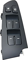 Front, Driver Side Window Switch, Black