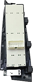 Front, Driver Side Window Switch, Black