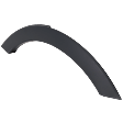 Rear, Driver Side Fender Trim, Textured Black