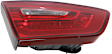 Driver Side, Inner Tail Light, with Bulb, LED, Clear and Red Lens, Except Hybrid Model, Production Date From October 3 2013