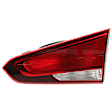 Passenger Side, Inner Tail Light, with Bulb, Halogen, Clear and Red Lens, 4 Cyl., 2.0L Engine