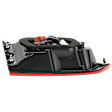 Passenger Side, Inner Tail Light, with Bulb, Halogen, Clear and Red Lens, 4 Cyl., 2.0L Engine