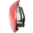 Driver Side, Inner Tail Light, with Bulb, Halogen, Clear and Red Lens, 4 Cyl., 2.0L Engine